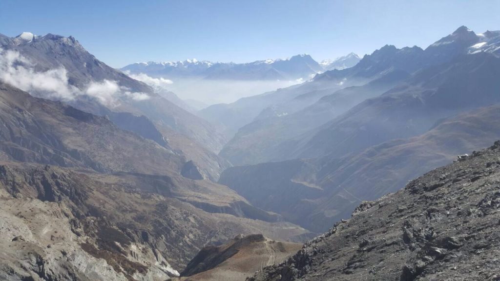 Phoksundo Lake Trek landscape view